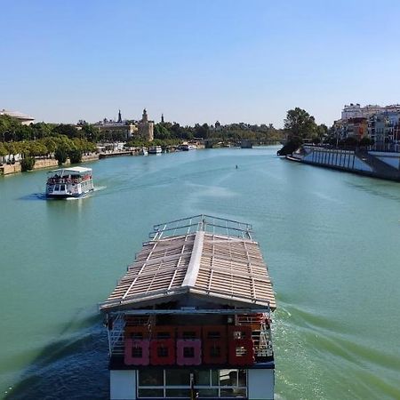 Apartamento Con Vistas Al Rio Guadalquivir En Triana, Sevilla Extérieur photo